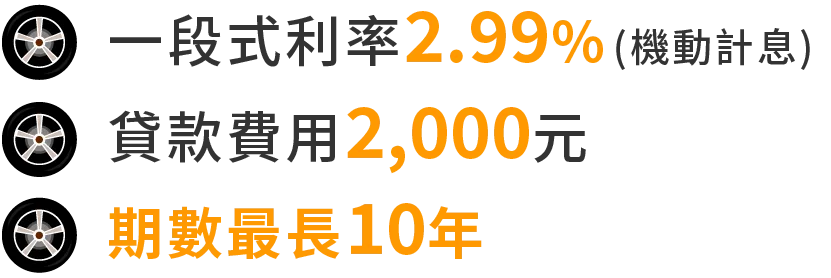 FORD專屬貸款優惠