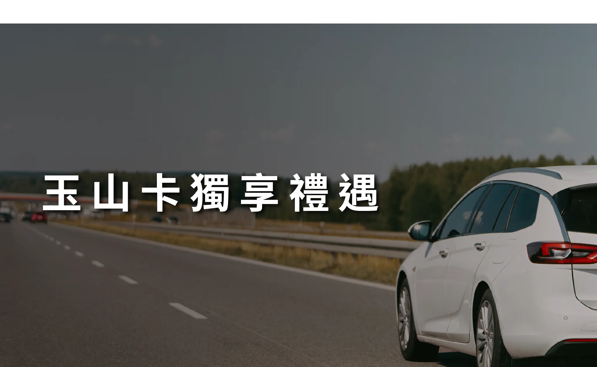 玉山卡獨享禮遇