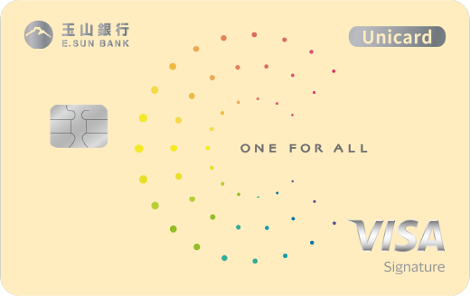 玉山Unicard卡面
