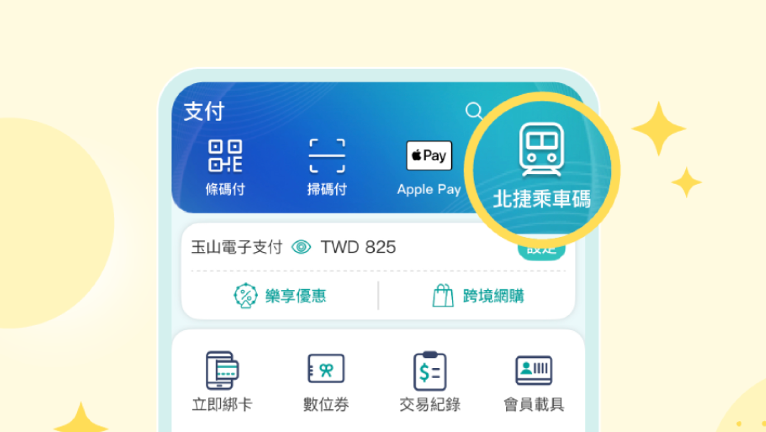 綁定玉山Wallet搭台北捷運最高享4.5%回饋