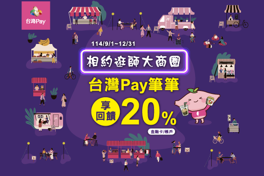 相約逛師大商圈 筆筆享20%回饋