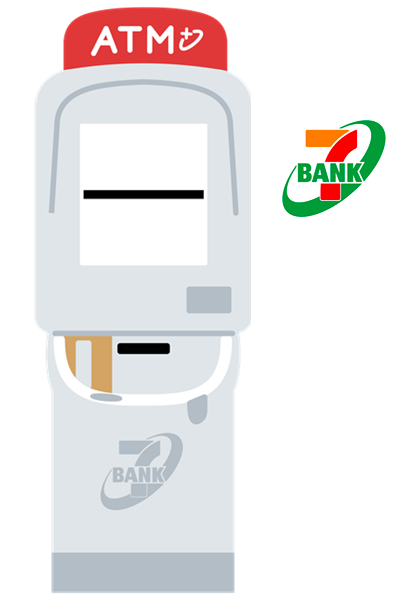 日本Seven Bank ATM